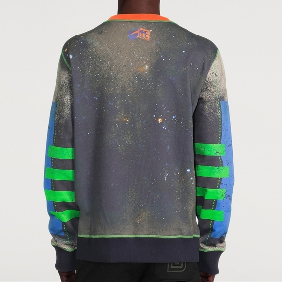 BALMAIN Oversized Cotton Sweatshirt - Picture 2 of 8